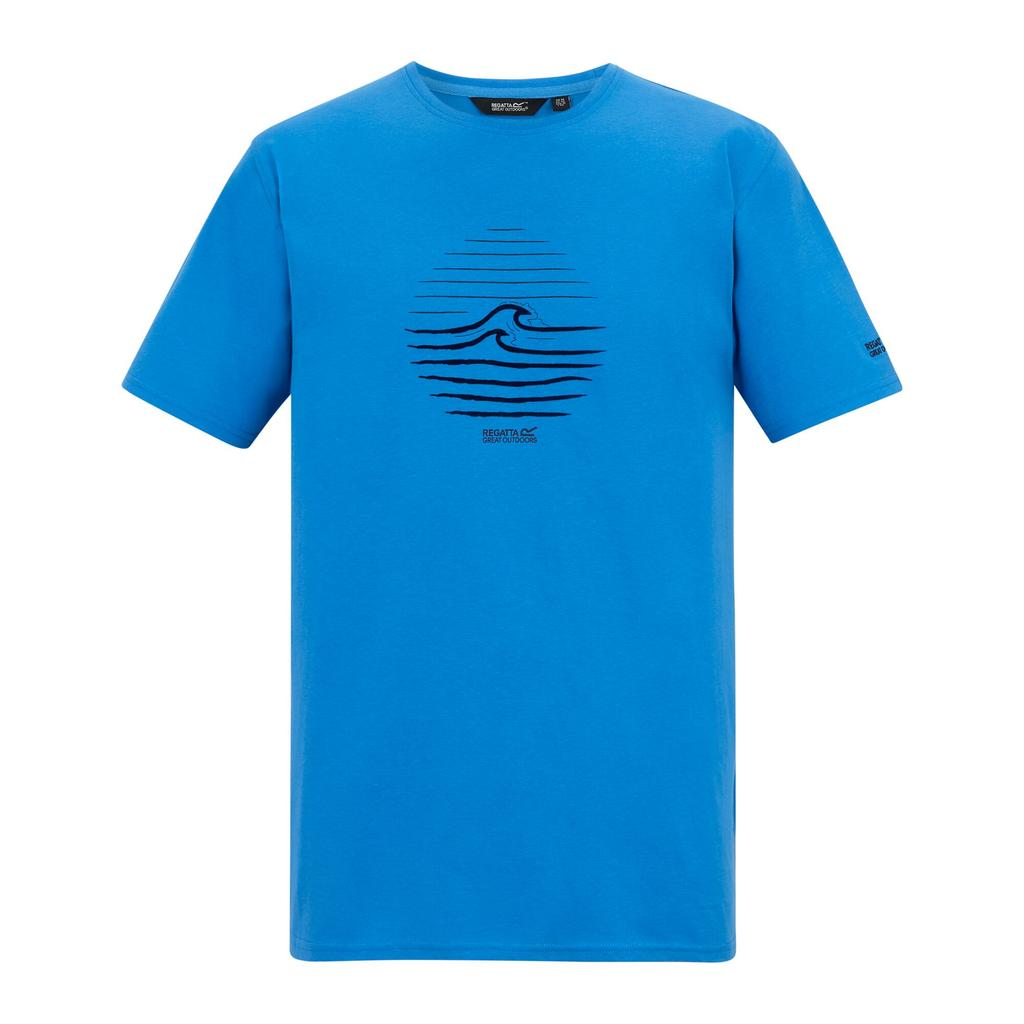 Regatta Mens Cline IX Wave T-Shirt