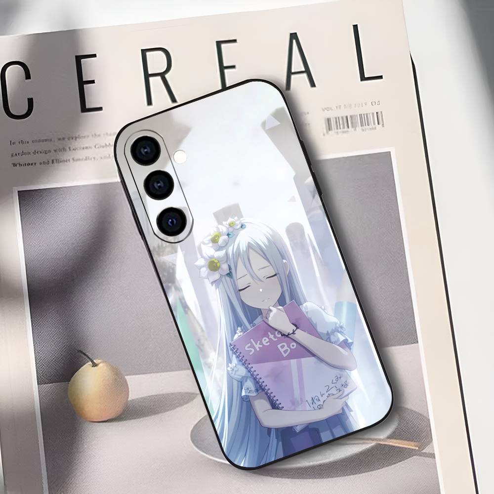 Чехол для телефона Kanade Yoisaki P-Project S-SEKAI для Samsung Galaxy A73,A72,A71,A70,A53,A52,A51, Мягкий силиконовый черный чехол