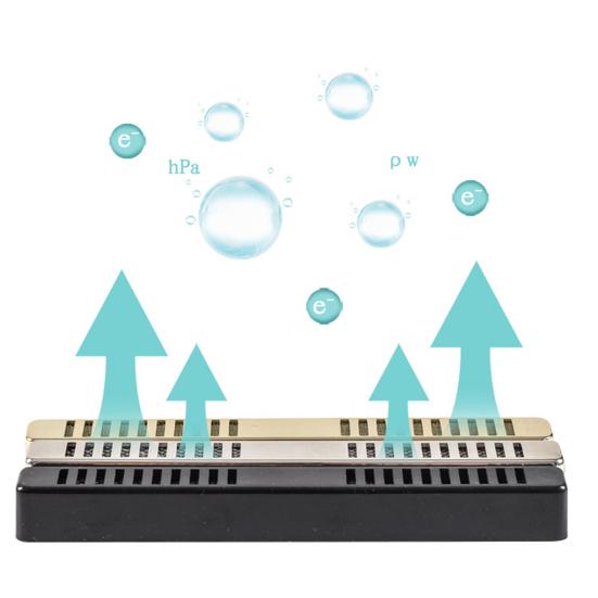 Увлажнитель для сигар с мягкой губкой, длинная пластиковая коробка с полосками, дышащий, увлажняющий, портативный хьюмидор для сигар, коробка с полосками для домашнего использования