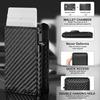 Стильный двухслойный кошелек с блокировкой RFID и выдвижным отделением для карт, идеальный подарок для мужчин billeteras carteras de hombre mens wallets men
