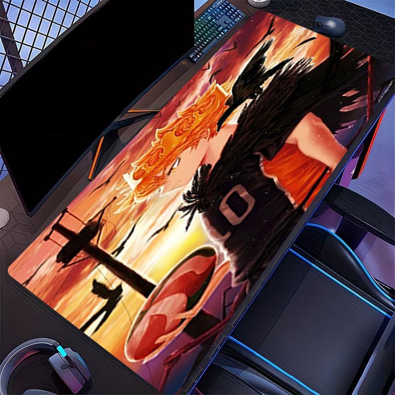 Haikyu Print Mouse Pad, for Keyboard Pad Laptop PC Mat for Office Home Use, Desk Decor, Perfect Birthday Gift for Gamers
