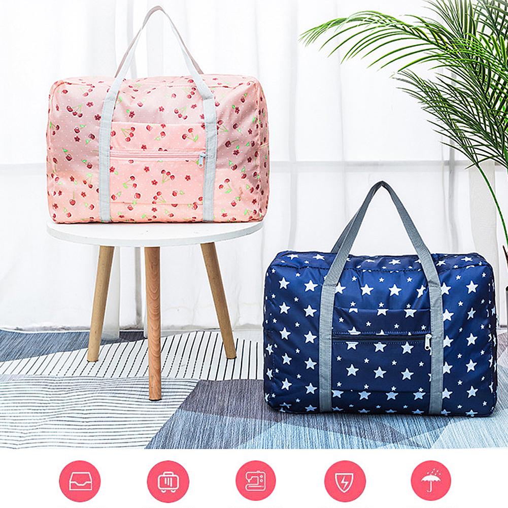 Модная женская и мужская портативная дорожная сумка на молнии, спортивная сумка для хранения