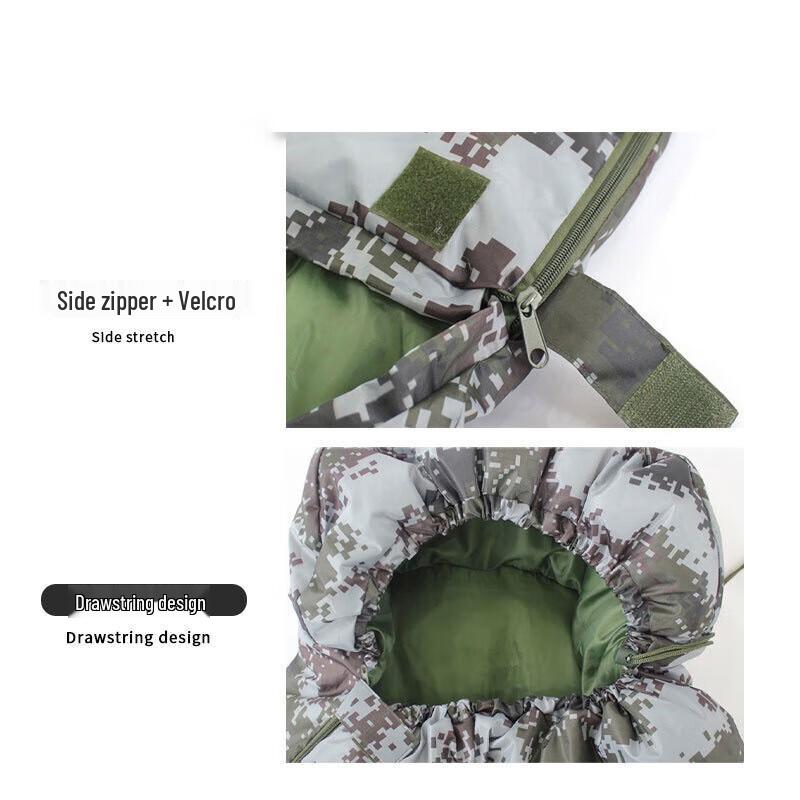 Furong Thickened Camouflage Camping Sleeping Bag