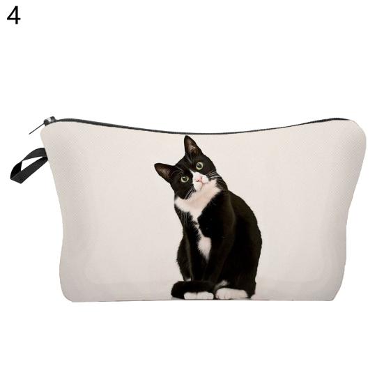 Косметичка с 3D-принтом Портативная квадратная многофункциональная дорожная сумка большой емкости для отпуска