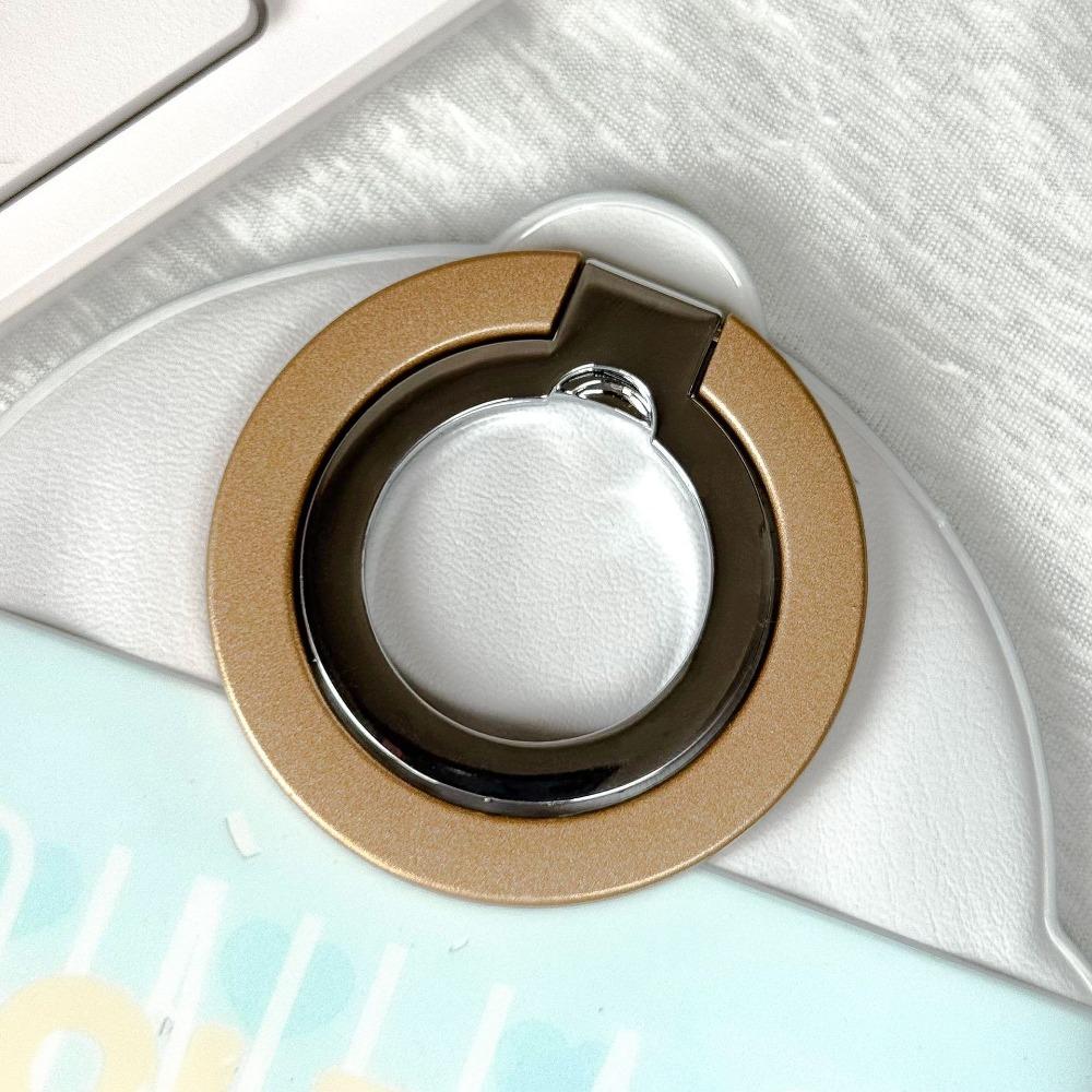 Magnetic Double Folding Ring Bracket Portable Ultra-thin Metal Mobile Phone Universal Magnetic Ring Desktop Bracket
