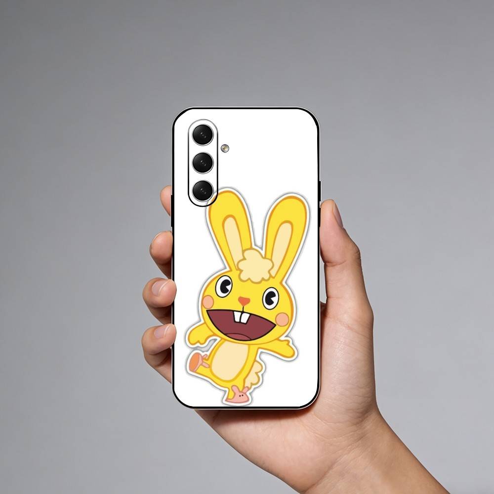 Чехол для телефона H-Happy Tree Friends для Samsung Galaxy A73, A72, A71, A70, A52, A51 Другие Мягкий Черный Чехол