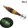 6g/8cm Cloth-Wrapped Luminous Shrimp Squid Hook Lure with Japanese Hook