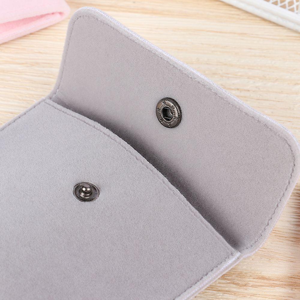 New Snap Velvet Necklace Wrapping Bag Jewelry Packaging Bag Bracelet Bag Storage Pouch