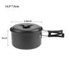 Environmental Outdoor Camping Fork Portable Light Titanium Cookware  Outdoor Tool