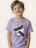 Children's printed short-sleeved T-shirt summer children's personalized top