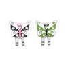 Butterfly Shape Golf Ball Marker Brim Clip Golf Hat Marker Golf Lovers Golf Cap Clip  Women Girls