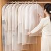 1/3/5PCS Washable Clothes Hanging Dust Cover Wedding Dress Cover Suit Coat Storage Bag Wardrobe Hanging Clothing Organizers