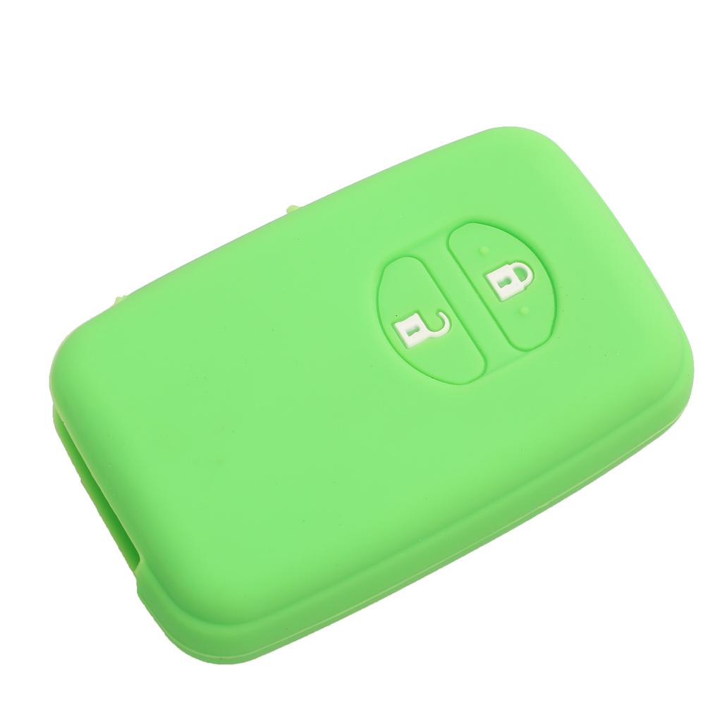 Jingyuqin дистанционный силиконовый брелок чехол чехол держатель для Toyota RAV4 Land Cruiser Camry Highlander Prado Prius 2 кнопки