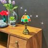 Миниатюрные настольные лампы 1/12 Ретро лампы для кукольного домика Декоративные аксессуары Мебель для кукольного домика Игрушки