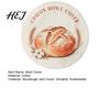 Eco Friendly Food Covers Cotton Sourdough Starter Jar Cover, Reusable Elastic Dough Fermentation Bowl Preservation for Fridge Breathable Fabric