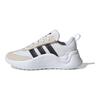 adidas Кроссовки AdiFOM 70s Comfort Closure EL C белые черные детские Cloud-White Core-Black Chalk-White IG4305