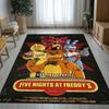 Хоррор Фредди F-FNAF Игры Гостиная Нескользящий Ковер Мягкий Ковер для Спальни Детской Игровой Комнаты Дивана, Домашний Декор Придверный Коврик Подарок