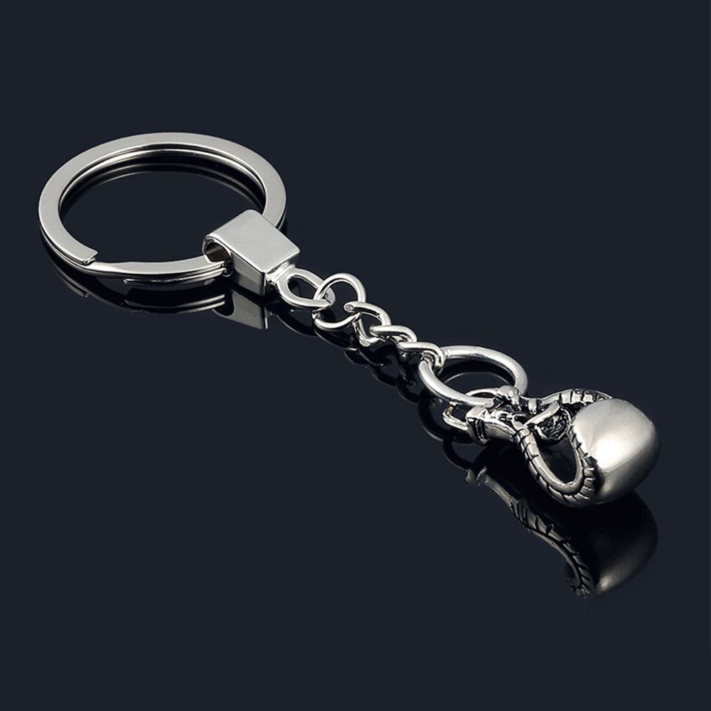 New 1PC Cute Dreamed Zinc Zinc Alloy High Quality Metal Car Gift Key Ring Keyfob Boxing Gloves Keychain