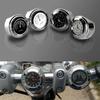 Motorcycle Waterproof Handlebar Mount Dial Clock/Thermometer