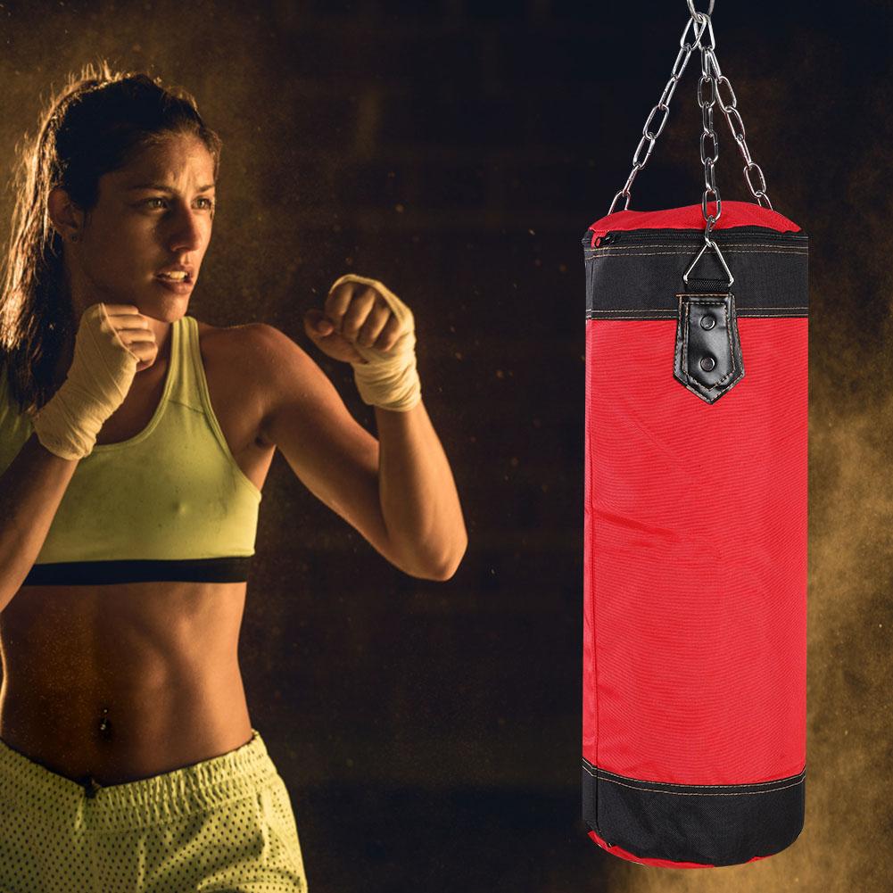 Empty Training Boxing Hook Sandbag Fight Karate Punch Punching Sand Bag Sandbag