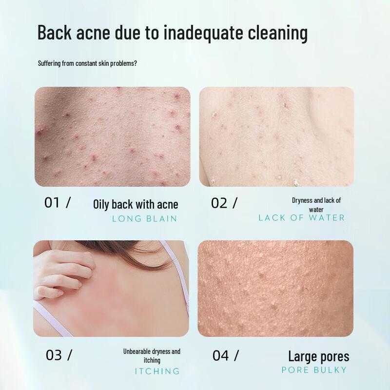 Гель для душа очищающий освежающий с маслом чайного дерева CaiLe