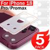 1-5Pcs Matte Transparent Camera Lens Protector for IPhone 18 Pro Max Soft Hydrogel Film Quick Install Lens Mount Protective Film 4