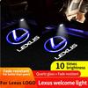 Светодиодная подсветка двери автомобиля для F SPORT ES RX NX LS UX LM LX GX LC RZ IS CT GS RC HS SC, HD LED, для тюнинга, Лазерный Декор, Проектор
