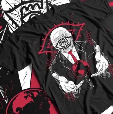 Футболка с персонажами из аниме 20th Century Boys Наоки Урасавы, Унисекс, Мягкая, Все размеры, Для мальчиков