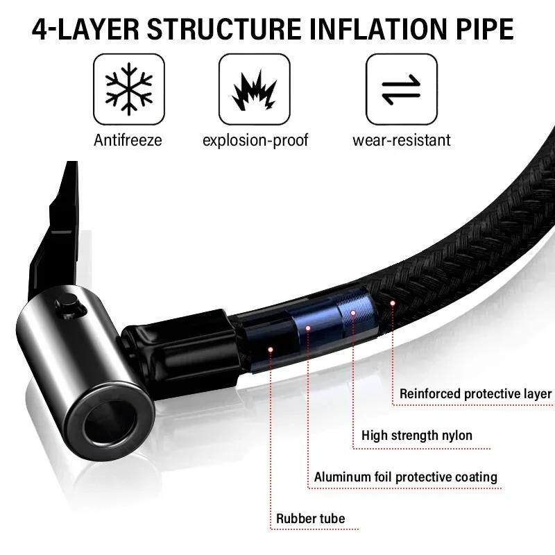 Автоаксессуары Автомобильный насос для накачки шин Умный цифровой надувной насос для Mazda 2 3 4 5 6 7 8 ATENZA Axela 6 323 626 RX8 CX6 CX5 CX4