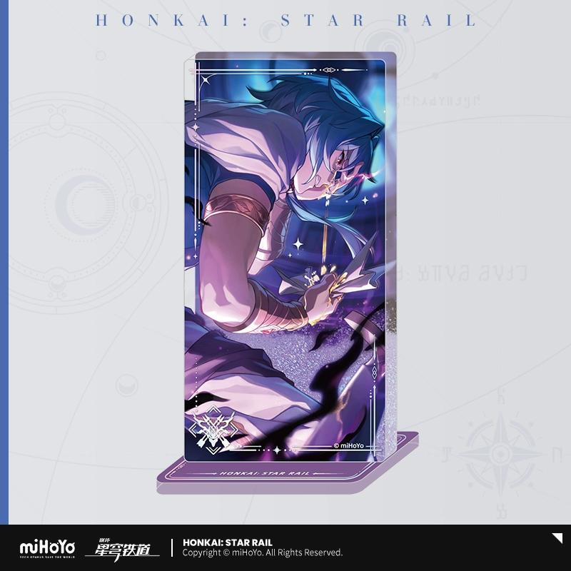 Sunsyea Honkai Star Rail Официальный мерч miHoYo Оригинальная аутентичная серия Световых конусов Акриловый орнамент с кинетическим песком Phainon Mydei