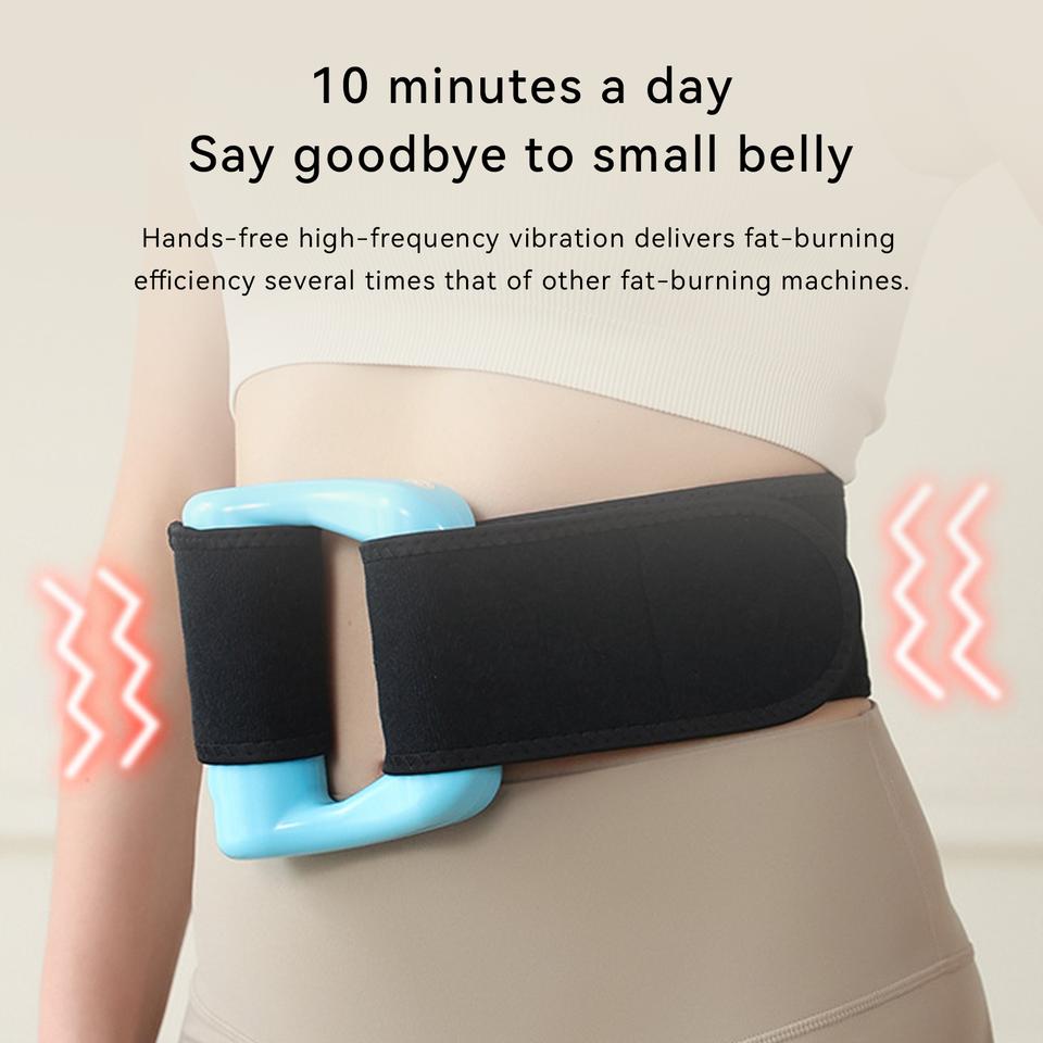 Электрический фасциальный массажер, Вибрирующее и расслабляющее мышечное массажное кольцо, Снимает усталость, Способствует похудению и сжиганию жира