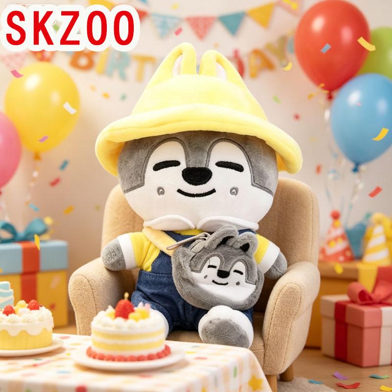 23CM kindergarten plush toys, cute cartoon ornaments, bedside ornaments, figurines, idol companion dolls, gifts