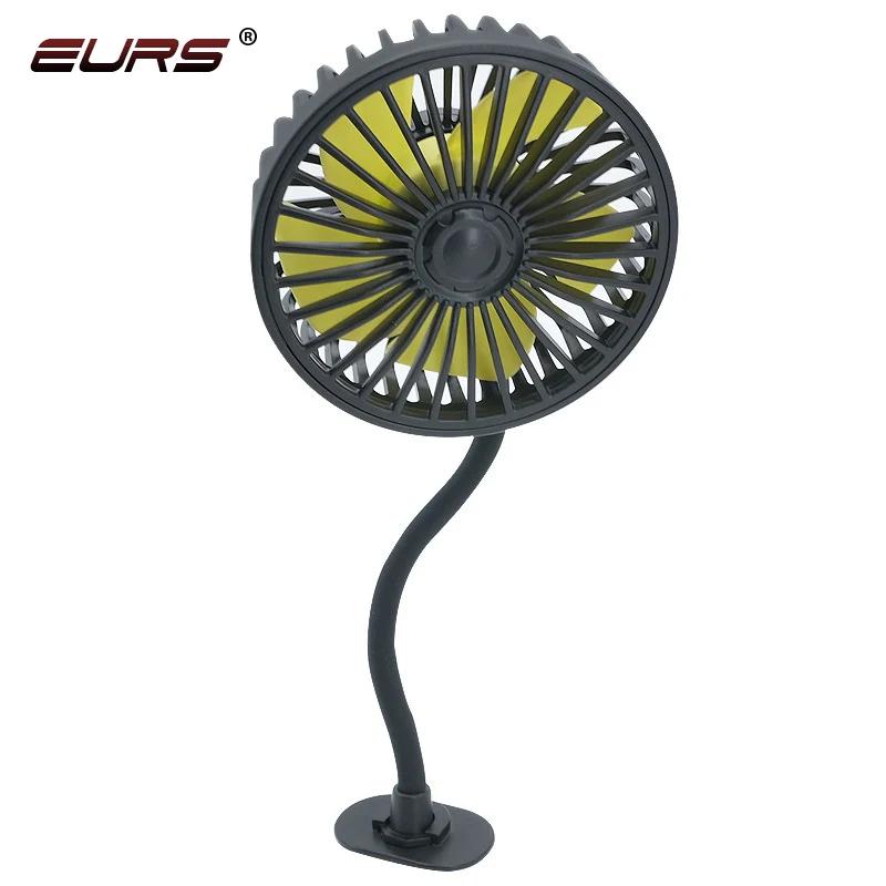 360 градусов свободно регулируемый автомобильный вентилятор для подголовника заднего сиденья автомобиля USB вентилятор 3 скорости вентилятор воздушного охлаждения для автомобиля грузовика внедорожника лодки летний охладитель