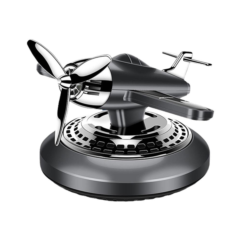 Солнечный автомобильный освежитель воздуха с автоматическим вращением, ароматерапия, автоматический диффузор, украшение для самолета, интерьер F4T6