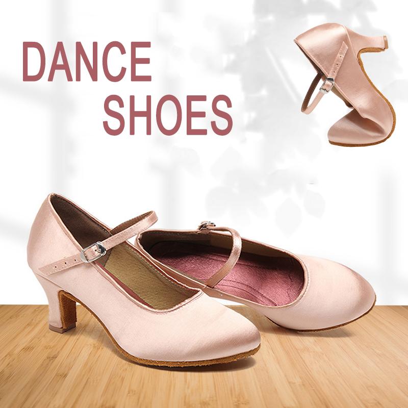 Атласная танцевальная обувь для бальных танцев, танго, женская обувь для бальных танцев, танго, для латинских танцев