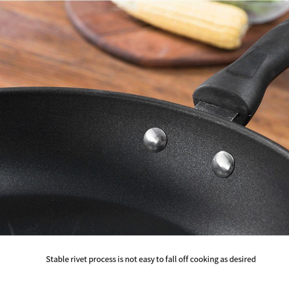 Мини-антипригарные кастрюли Круглая каменная сковорода для плиты Индукционная плита