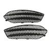 Front Bumper Fog Lamp Grille Black Replacement for Mercedes?Benz CLA?Class C117 AMG Line CLA45