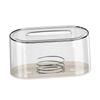 Tissue Storage Box with Spring Modern Modern Toilet Paper Rack Napkin Storage Box for Table Restroom Hotel Car Kitchen Counter