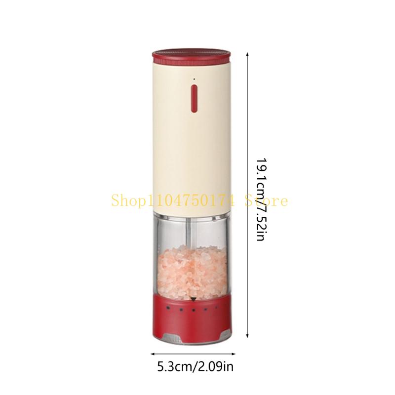 Modern ABS Pepper Grinder Electric Kitchen Gadget Fast Efficient Seasoning Tool top sale