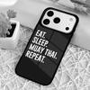 Ударопрочный чехол для телефона Муай Тай для iPhone 17 Air 16e 15 11 12 14 13 Pro Max Cover Coque