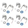 Fuel Injector Retaining Bracket O Ring Seal Kit 06D998907 for A3 Hatchback A4 Saloon A6 Avant TT Roadster