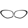 2pcs Gloss Black Headlight Ring Trim Left Right 51139801573 Replacement for Cooper R60 Countryman