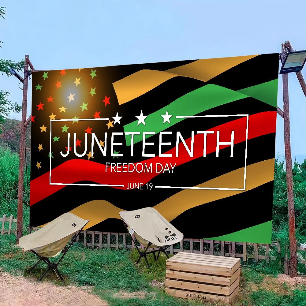 Декорация на День освобождения рабов (Juneteenth) Фон Баннер с изображениями известных афроамериканцев Украшение для классной доски в школе