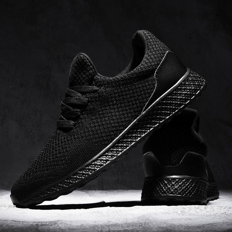 Мужская модная дышащая легкая обувь для бега, спортивные повседневные прогулочные спортивные кроссовки