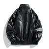 Trendy Brand PU Leather Jacket, Leather Jacket, Handsome Motorcycle Jacket, Spring and Autumn