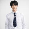 Black Long Necktie Korean Style Shirt Tie Temperament Love Heart Tie  Performance