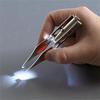 Stainless Steel Make Up Led Light Eyelash Eyebrow Hair Removal Lighted Tweezer