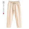 Мужские свободные повседневные брюки Ice Silk Linen 9-Point