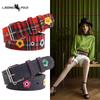 Flower Women's Belt Plaid Versatile Jeans Decorative Belt Fashionable Belt