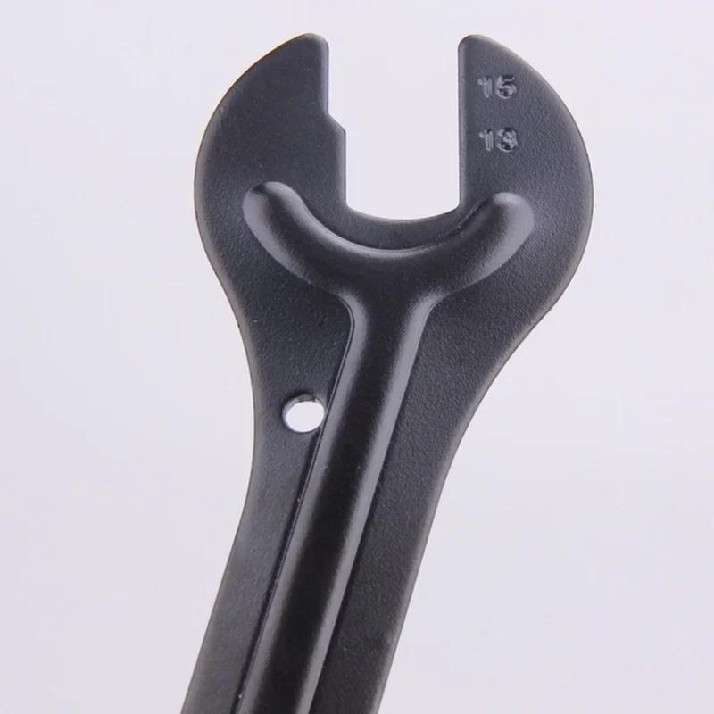 1/2PCS Cycling Head Open End Axle Hub Spanner Cone Bicycle Repair Bike Tool 13/15 Mm 14/16 Mm Steel Bicycle Wrench